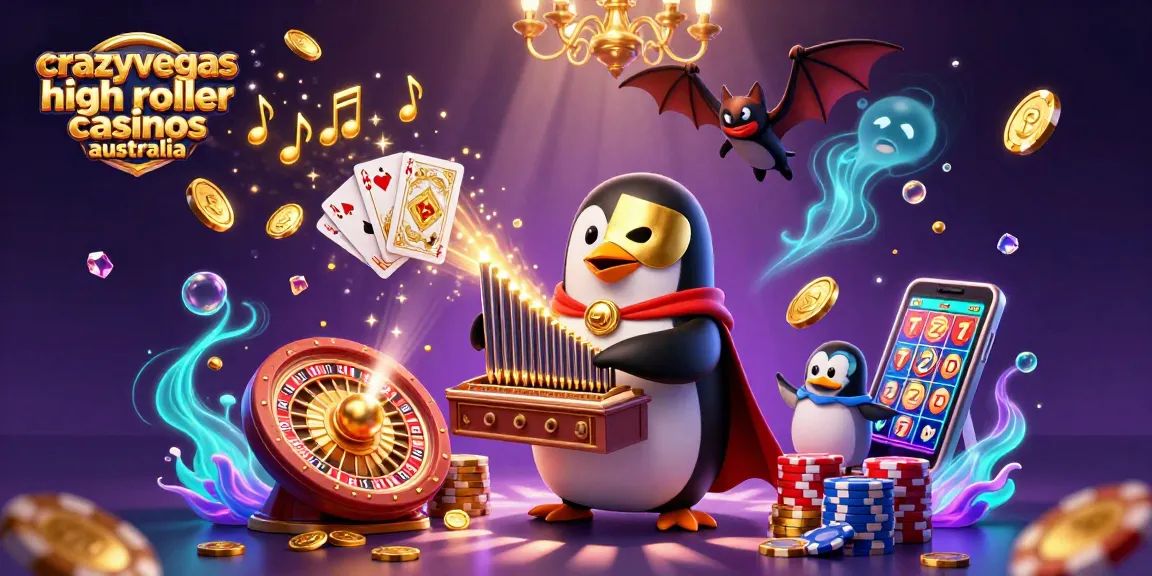 Experience the thrill at crazyvegas high roller casinos australia with vibrant games and exciting action!
